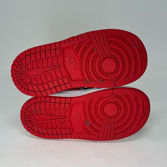 Nike Jordan 1 Retro High Top Sneakers OG Heritage Toddler Size 8 - Picture 6 of 8